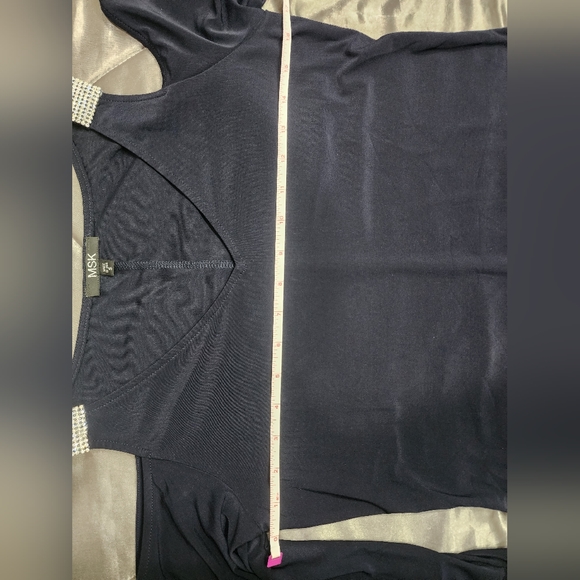 NWOT MSK Cold Shoulder Cocktail Dress - Picture 11 of 14